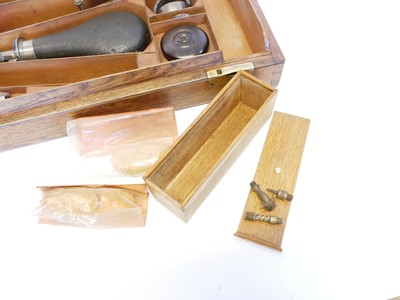 Lot 47 - Cased Alexander Henry .451 percussion target...
