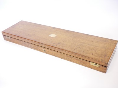 Lot 47 - Cased Alexander Henry .451 percussion target...
