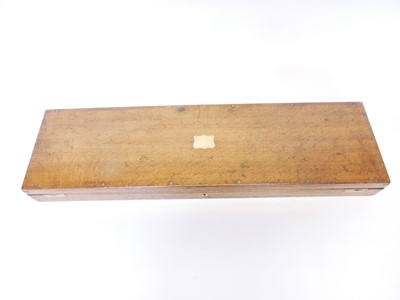 Lot 47 - Cased Alexander Henry .451 percussion target...