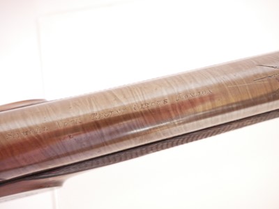 Lot 71 - Samuel Nock 14 bore single barrel percussion...