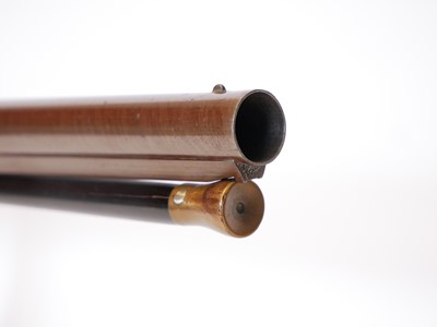 Lot 71 - Samuel Nock 14 bore single barrel percussion...