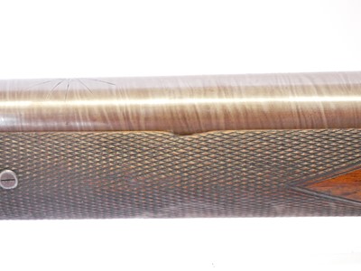 Lot 71 - Samuel Nock 14 bore single barrel percussion...