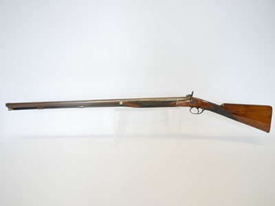 Lot 71 - Samuel Nock 14 bore single barrel percussion...