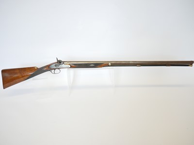 Lot 71 - Samuel Nock 14 bore single barrel percussion...