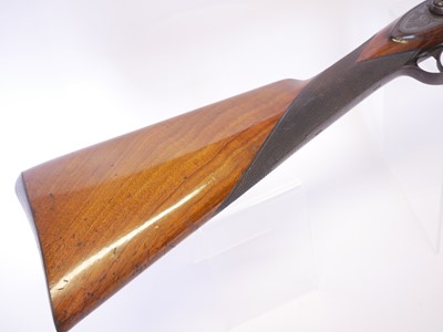Lot 71 - Samuel Nock 14 bore single barrel percussion...