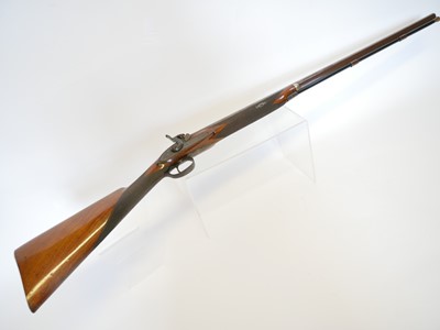 Lot 71 - Samuel Nock 14 bore single barrel percussion...