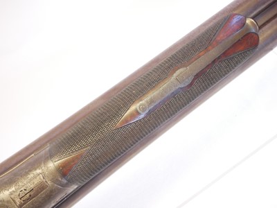 Lot 74 - W.C. Scott and Son 10 bore side by side hammer...