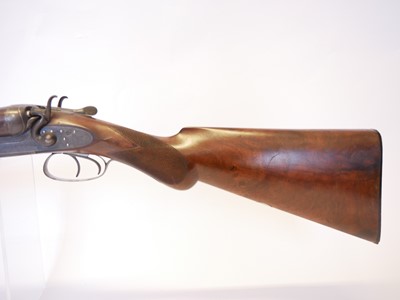 Lot 74 - W.C. Scott and Son 10 bore side by side hammer...