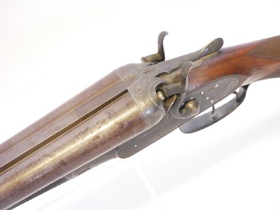 Lot 74 - W.C. Scott and Son 10 bore side by side hammer...