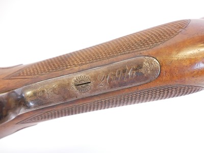 Lot 74 - W.C. Scott and Son 10 bore side by side hammer...