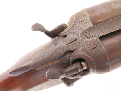 Lot 74 - W.C. Scott and Son 10 bore side by side hammer...