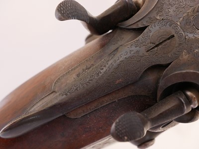 Lot 74 - W.C. Scott and Son 10 bore side by side hammer...