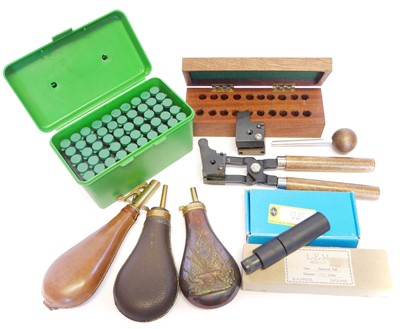 Lot 872 - Collection of black powder shooting...