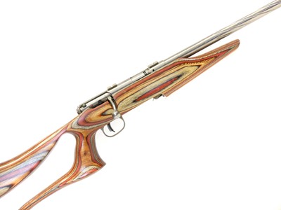 Lot 464 - Savage MkII 22LR bolt action rifle and...