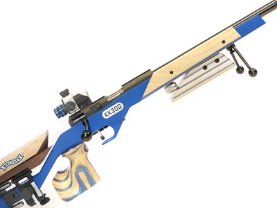 Lot 456 - Walter KK 300 .22lr bolt action rifle, serial...