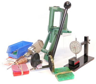 Lot 863 - RCBS RCII single-stage press and accessories,...