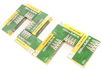 Lot 747 - Sellier & Bellot 5.6x50R Magnum ammunition,...