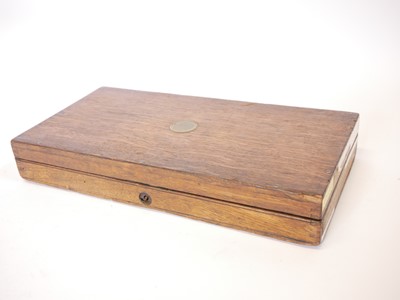 Lot 27 - Cased Cogswell retailed Adams patent Model...