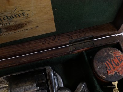 Lot 27 - Cased Cogswell retailed Adams patent Model...