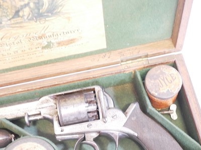 Lot 27 - Cased Cogswell retailed Adams patent Model...