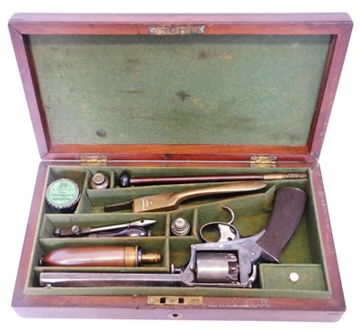 Lot 30 - Cased Tranter 1st model patent 50 bore double...