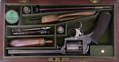 Lot 30 - Cased Tranter 1st model patent 50 bore double...