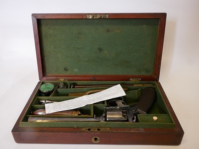 Lot 30 - Cased Tranter 1st model patent 50 bore double...