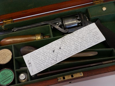 Lot 31 - Cased Tranter transitional 1st/2nd model...