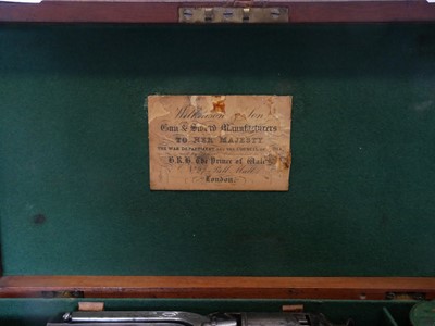 Lot 32 - Cased Tranter 4th model patent 80 bore single...