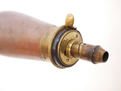 Lot 692 - Dixon and Sons powder flask, for an 80 bore or...