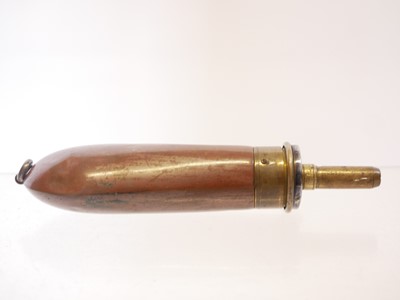 Lot 693 - James Dixon and Sons powder flask, for an 80...