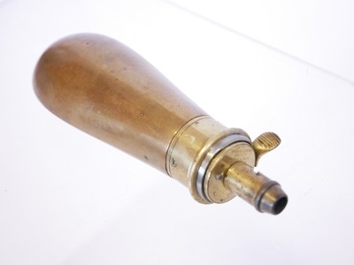 Lot 695 - James Dixon and Sons powder flask, for a Colt...