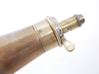 Lot 695 - James Dixon and Sons powder flask, for a Colt...