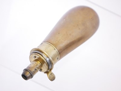Lot 695 - James Dixon and Sons powder flask, for a Colt...