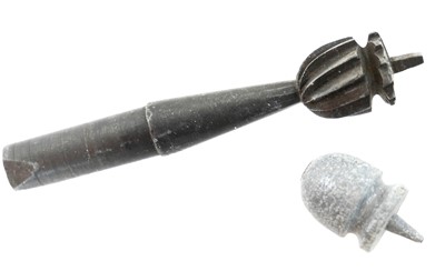 Lot 704 - Rare reaming tool or cherry to make a cavity...