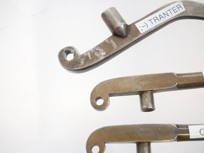 Lot 707 - Three loading tools for Tranter revolvers: two...