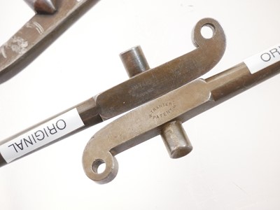 Lot 707 - Three loading tools for Tranter revolvers: two...