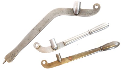 Lot 708 - Three loading tools for Tranter revolvers: one...