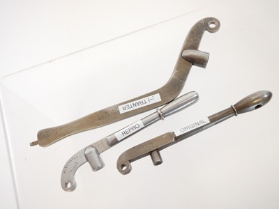 Lot 708 - Three loading tools for Tranter revolvers: one...