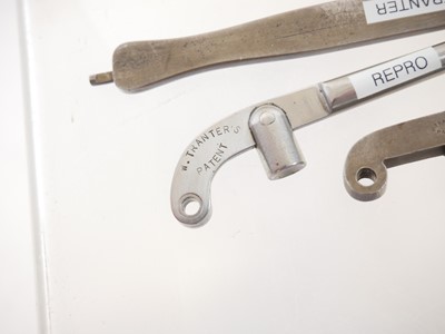 Lot 708 - Three loading tools for Tranter revolvers: one...