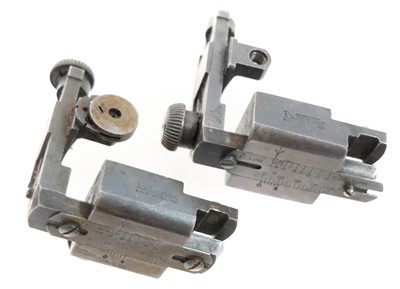 Lot 813 - Two Parker Hale PH5B aperture sights, one...