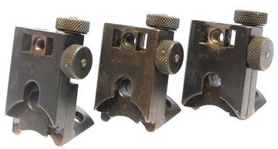 Lot 814 - Three BSA No.7 aperture sights.