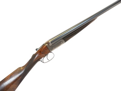 Lot 642 - Army and Navy 12 bore side by side shotgun,...