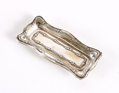 Lot 21 - An Edwardian Silver Trinket Dish or Tray