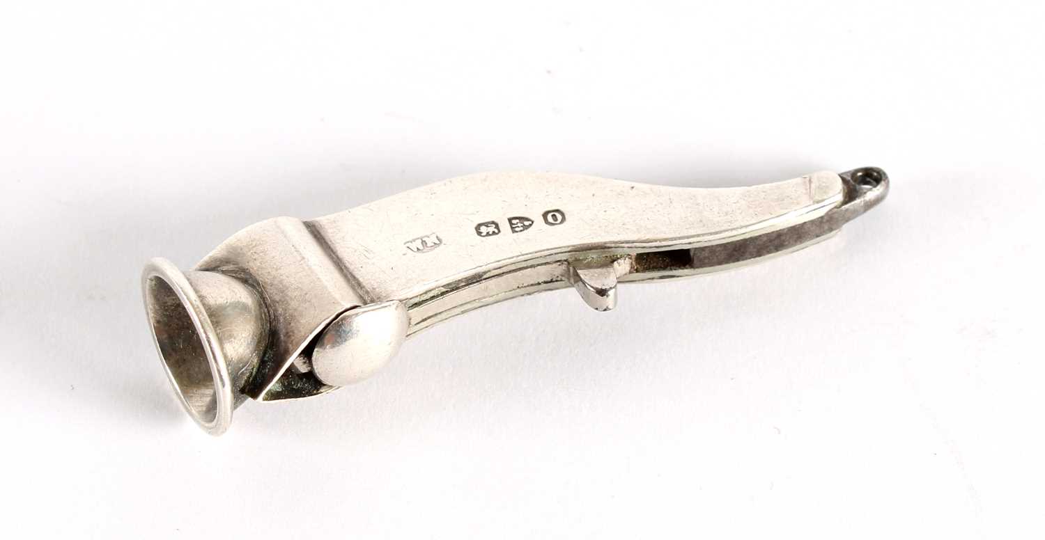 Lot 48 - A Victorian Chester Silver Cheroot Piercer