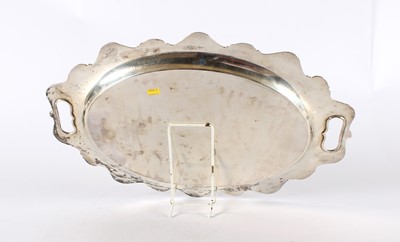 Lot 28 - A Large and Impressive George V Silver Serving Tray in the Georgian Taste