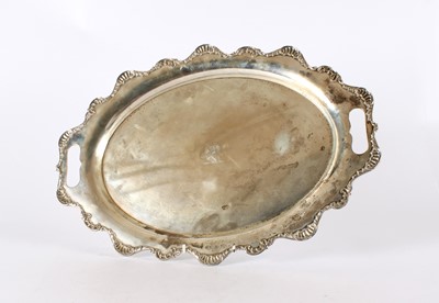 Lot 28 - A Large and Impressive George V Silver Serving Tray in the Georgian Taste