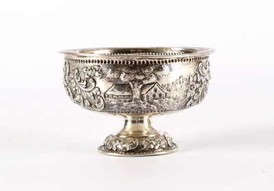 Lot 31 - A 19th Century Continental Silver Pedestal Bowl
