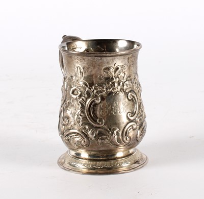 Lot 33 - A Georgian Provincial Silver Mug