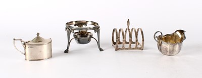 Lot 40 - A Group of Victorian and Later Silver Tablewares